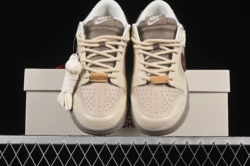 All Categories Nk SB Dunk Series Nk SB Dunk Low Low-top sneakers Nike Dunk Low Panda Prank Winter Dream Romance Royal Beige Low-top casual sneakers HQ1175-240